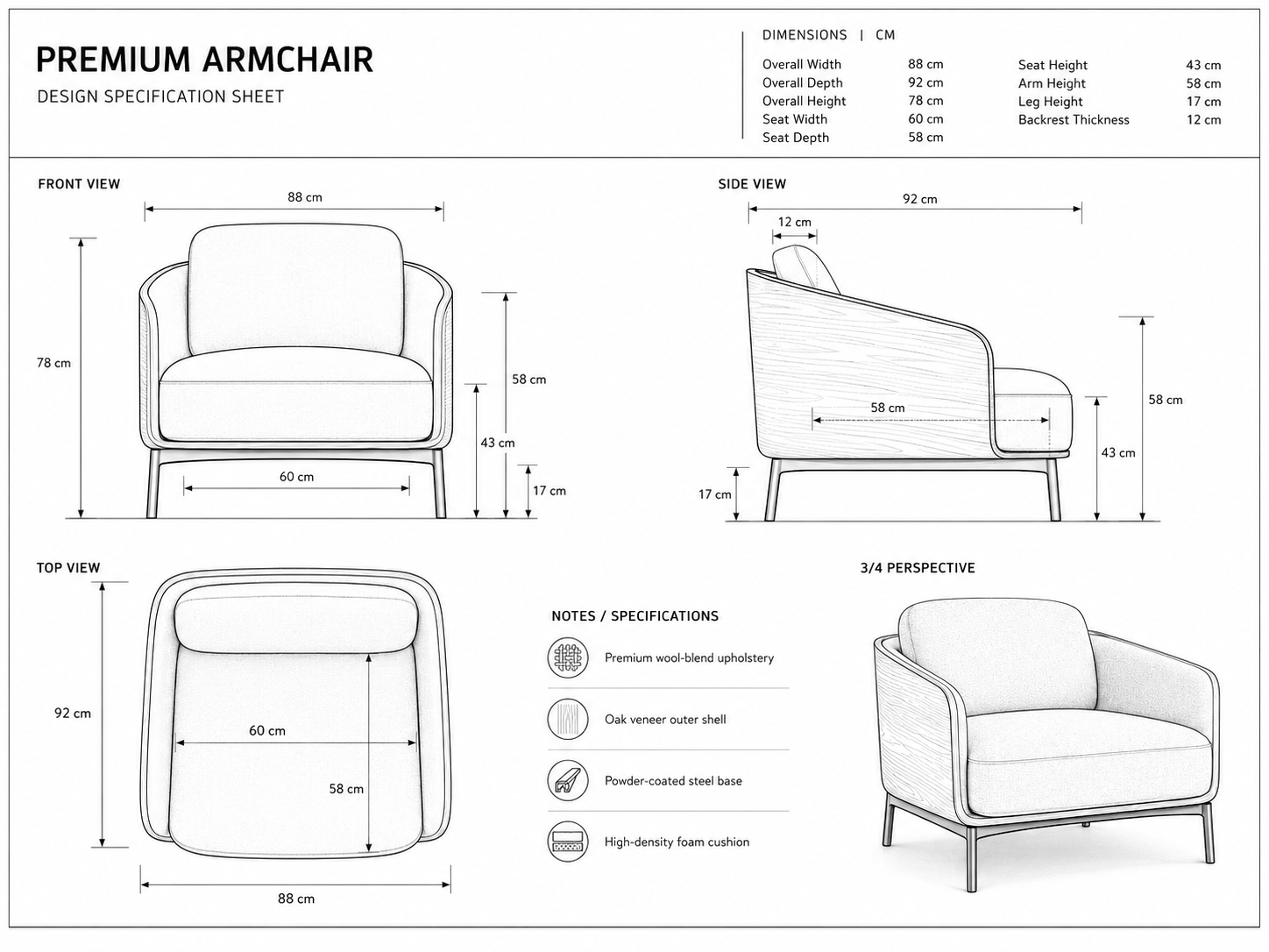 AUREL Lounge Chair