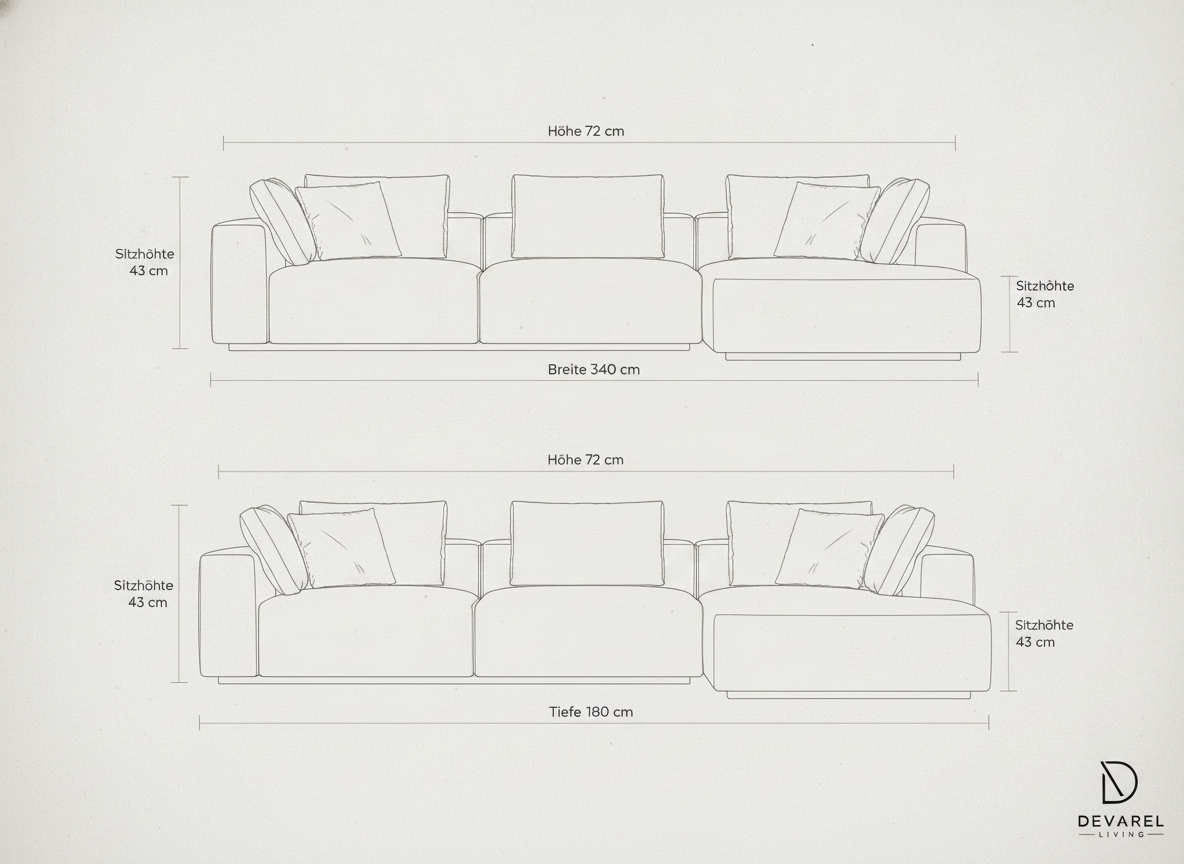 BRENT Sectional Sofa