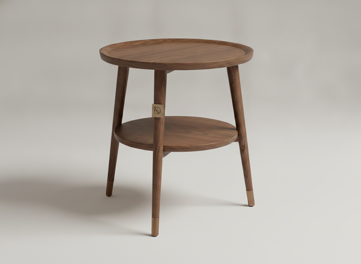 FJORD Beistelltisch — Smoked Oak