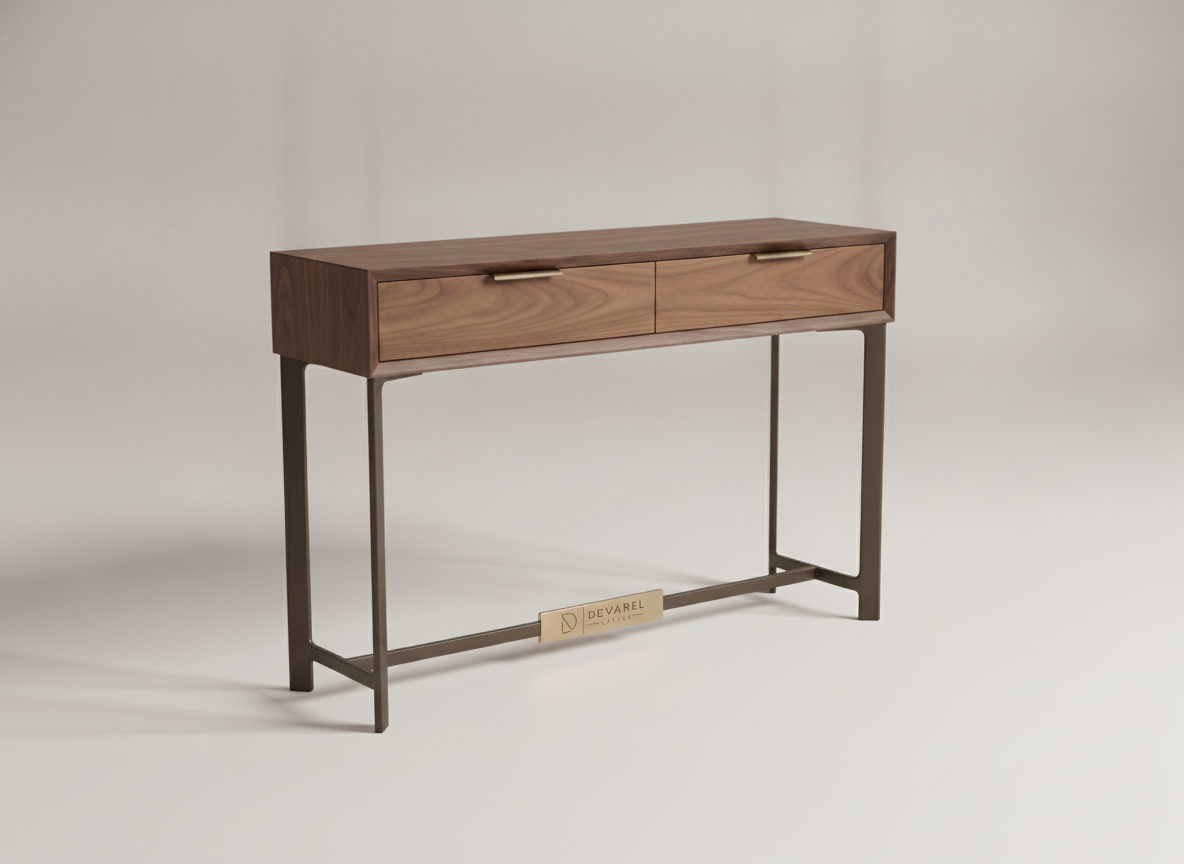 LISSE Konsole — Smoked Oak
