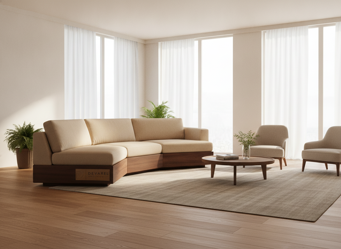 MAREL Curved Sofa