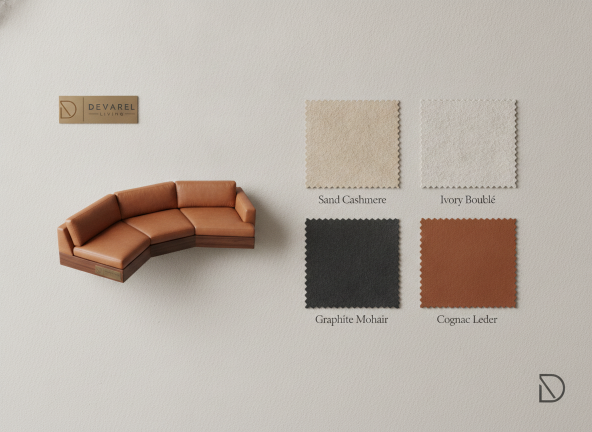 MAREL Curved Sofa