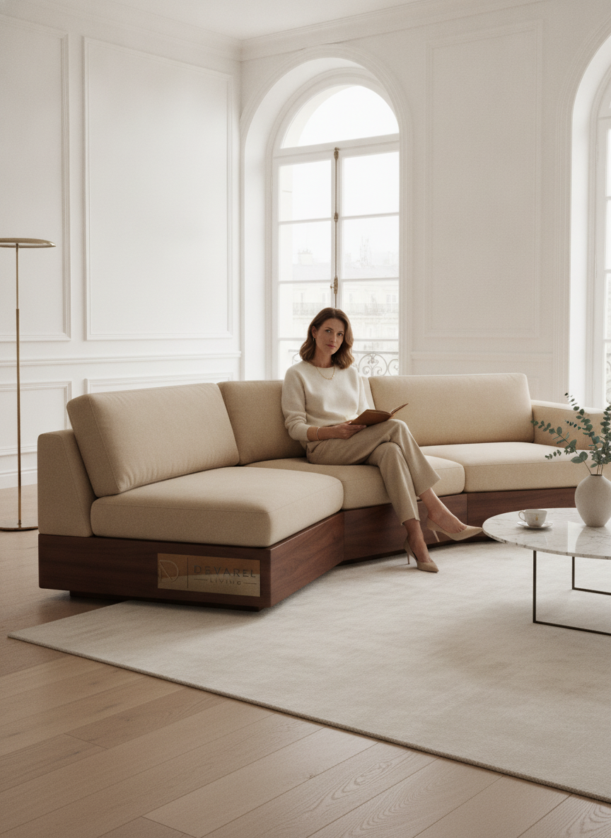 MAREL Curved Sofa