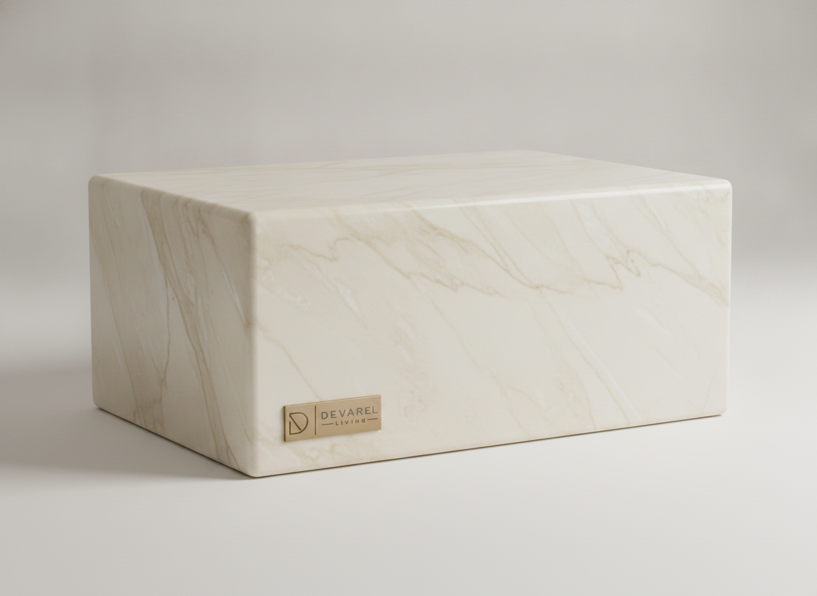 PIETRA Couchtisch — Crème Marmor