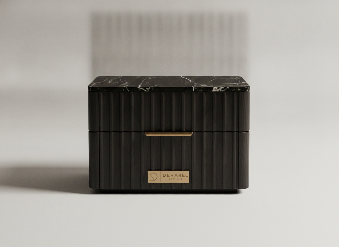 SERE Nachttisch — Ebenholz
