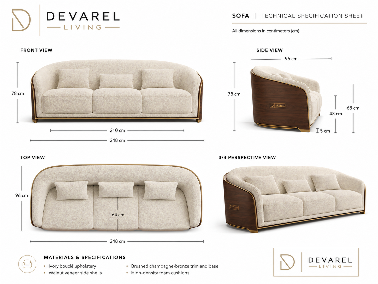 SOLENNE Sofa
