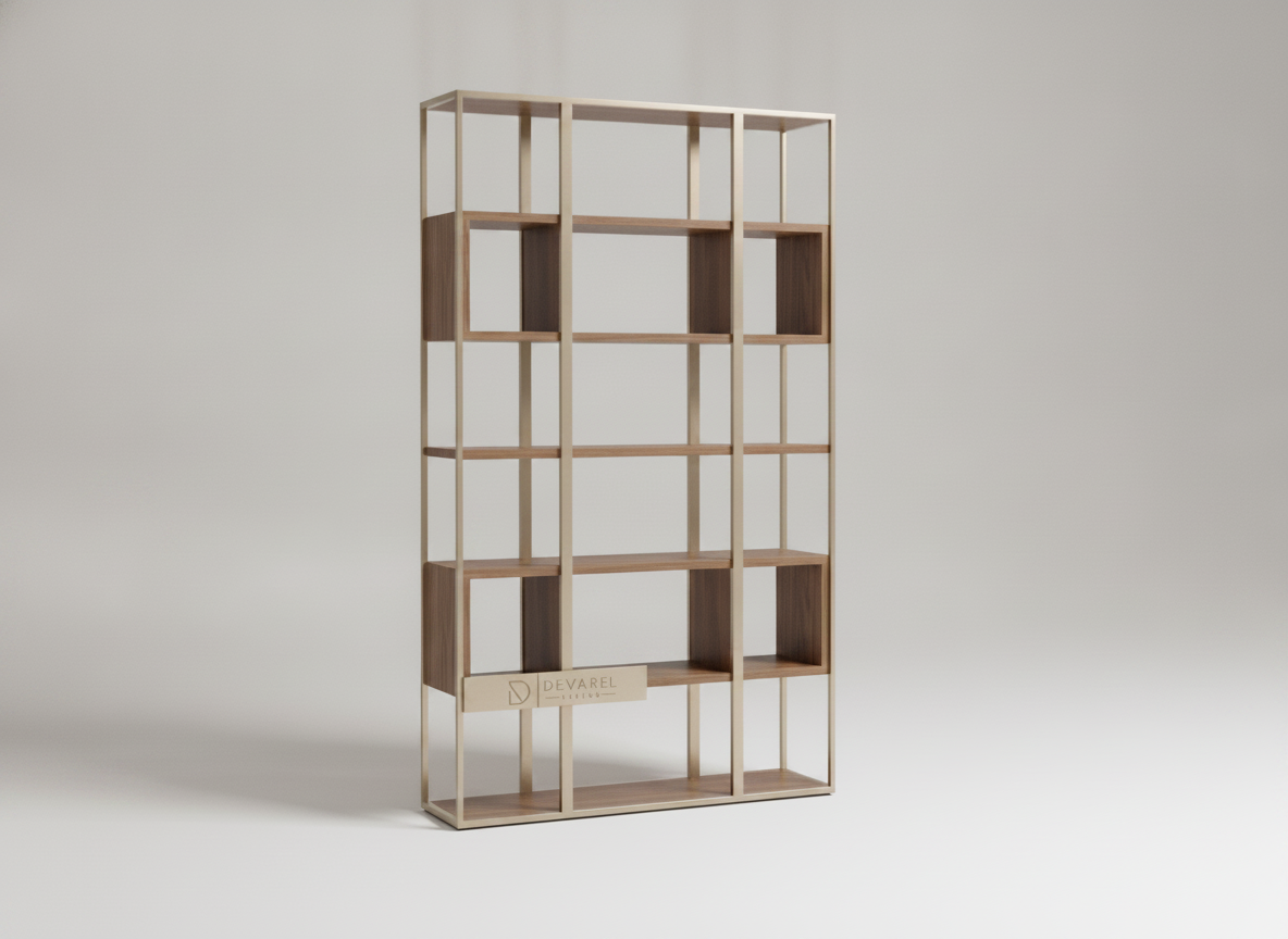 TORRA Bücherregal — Smoked Oak