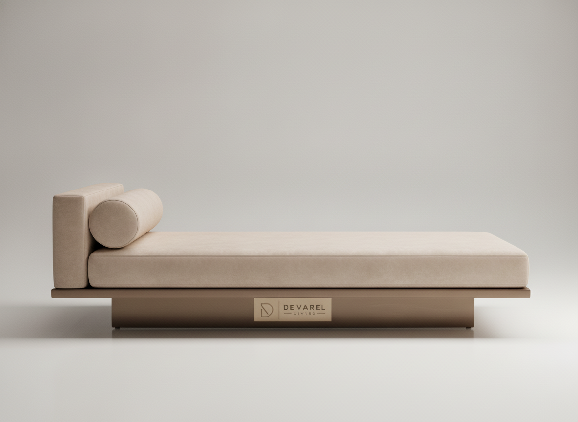 VEDRA Daybed — Ivory Bouclé