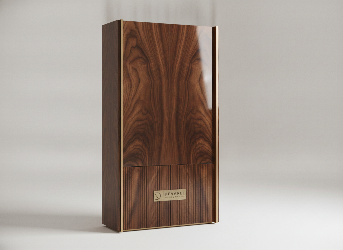 VESTA Highboard — Wurzelholz
